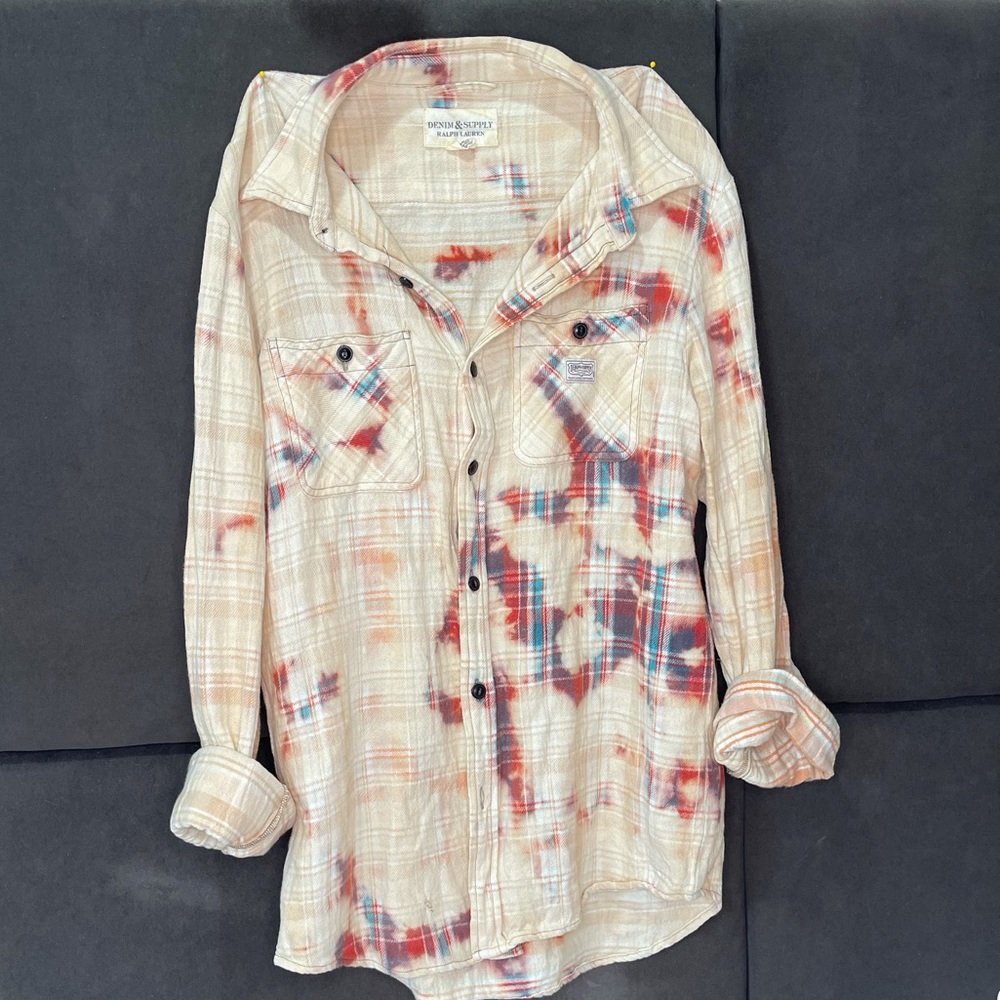 Ralph Lauren Denim & Supply Bleached Flannel